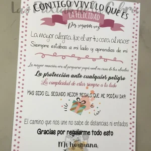 Lámina Hermana de Cristina