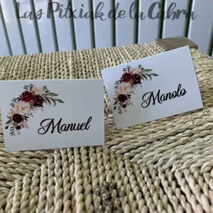 Marca sitios Flores Granates