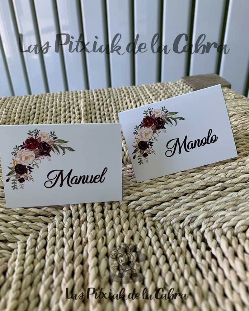 Marca sitios Flores Granates