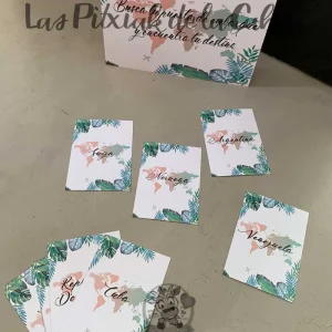 Meseros boda viajera tropical