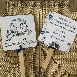 Pai Pai Cine Arteilusion Flores azules