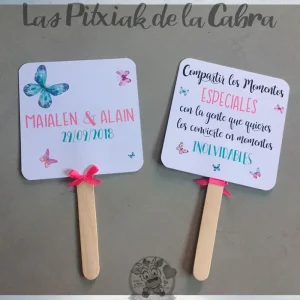 Pai Pai Mariposas Maialen y Alain