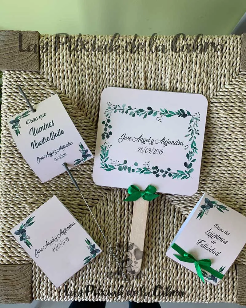 Pai pai ramas verdes