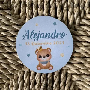 Pegatina Bautizo Alejandro