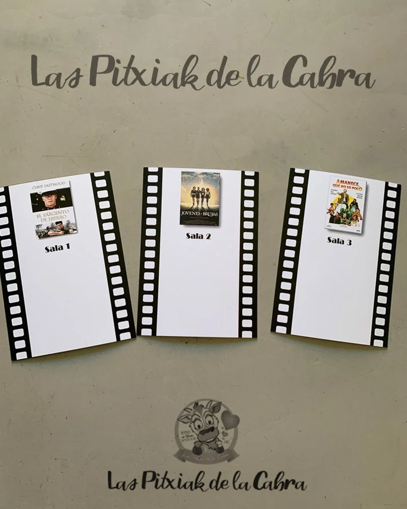 Seating de Cine bodas temáticas - Imagen 5