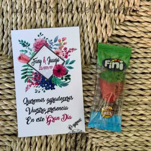 Tarjeta de Agradecimiento Fany