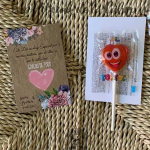 Tarjeta de Agradecimiento Isaias & Francis