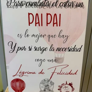 Cartel temática viajera tenemos cosas