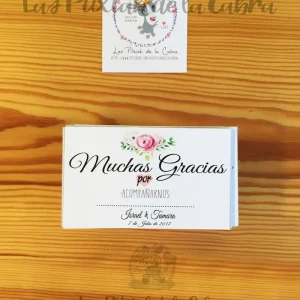 Tarjeta Agradecimiento Israel y Tamara