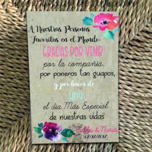 Tarjeta Gracias por hacer de hoy un día especial