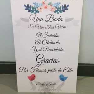 Una Boda se vive tres veces “Al soñarla, al celebrarla…”