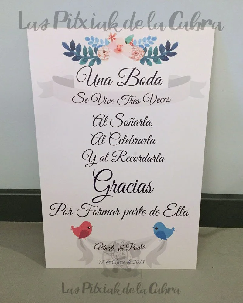 Una Boda se vive tres veces “Al soñarla, al celebrarla…”
