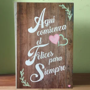 Aquí comienza el “Felices para siempre”