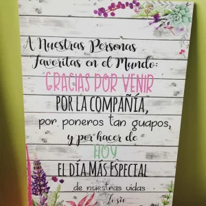 Bienvenidos Josu & Alazne