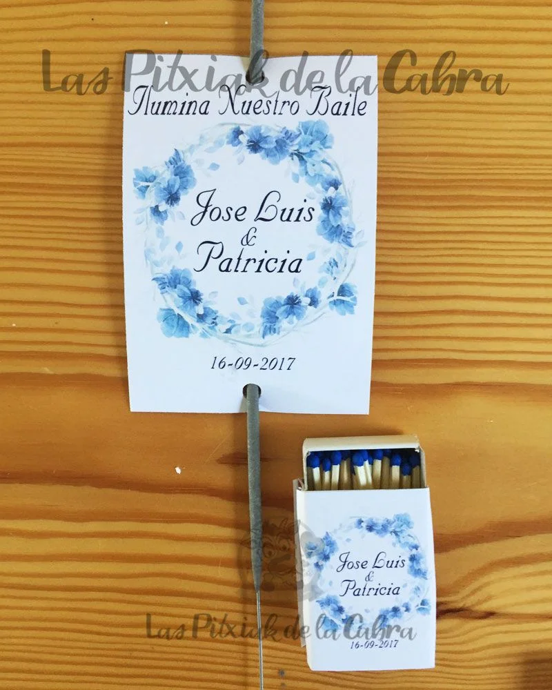 Cerillas JoséLuis&Patricia