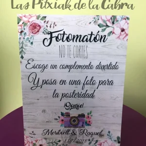 Cartel “Fotomatón”