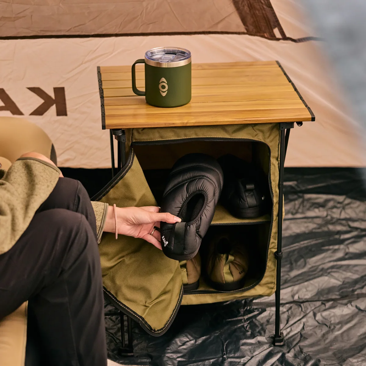 Mesa Plegable con Armario 2 en 1 - Imagen 3