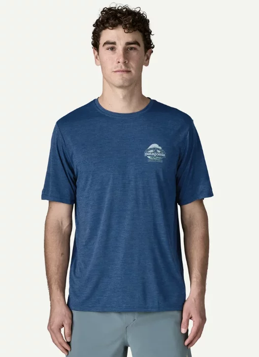 Patagonia Capilene Cool Daily Shirt Great Waves Blue - Imagen 3