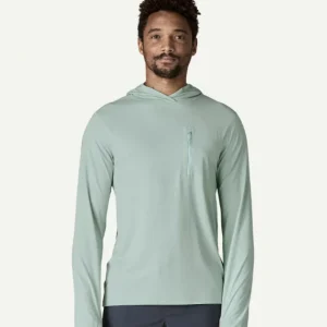 Patagonia Capilene Cool Sun Hoody Men Blue