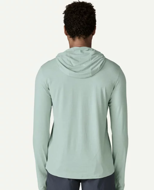 Patagonia Capilene Cool Sun Hoody Men Blue - Imagen 4