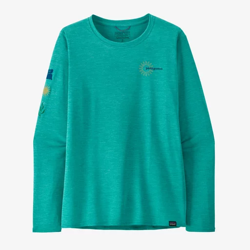 Patagonia Long Sleeved Capilene Cool Daily Graphic Shirt - Imagen 3