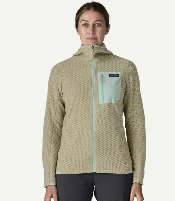 Patagonia R1 Air Fleece Full-Zip Hoody Purple - Imagen 4