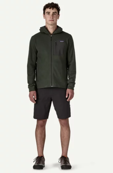 Patagonia R1 Air Full Zip Hoody Green - Imagen 5