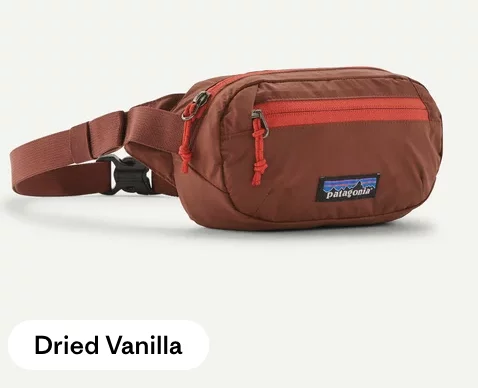 Patagonia Terravia Mini Hip Pack Dried Vanilla