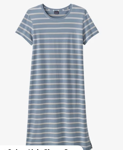 Patagonia Women´s Regenerative Organic Certified Cotton T-Shirt Dress - Imagen 3