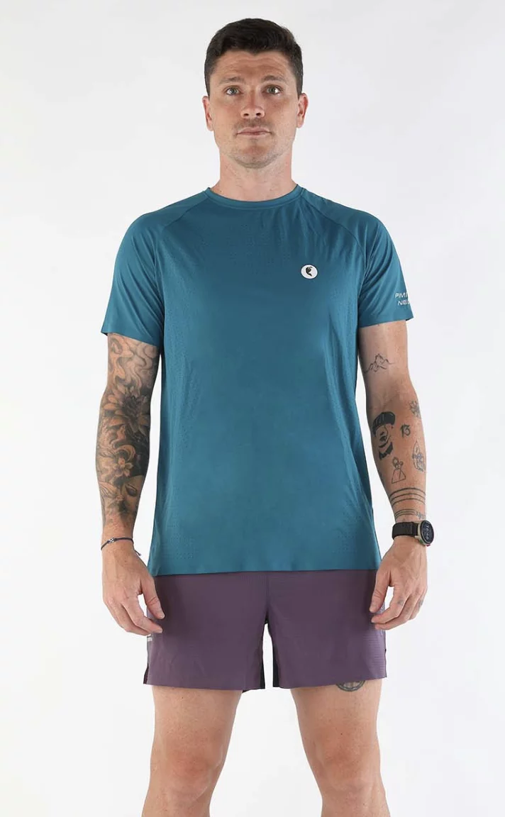 Pimiento Negro Camiseta Running Chico