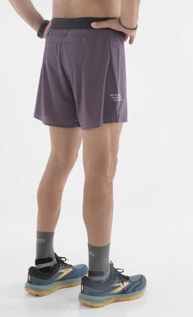 Pimiento Negro Pantalón Running Hombre Vino - Imagen 2