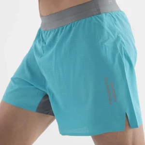 Pimiento Negro Pantalón Running Hombre Azul