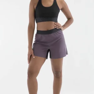 Pimiento Negro Pantalón Running Mujer Vino