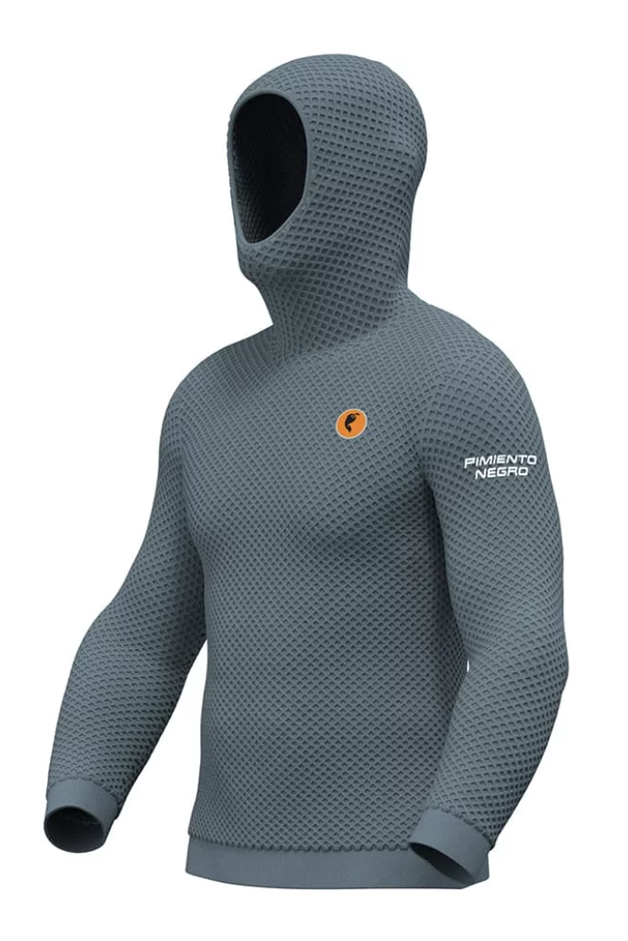 Pimiento Negro Segunda Capa Con Gorro Índigo - Imagen 2