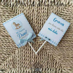 Piruleta Bautizo Daniel