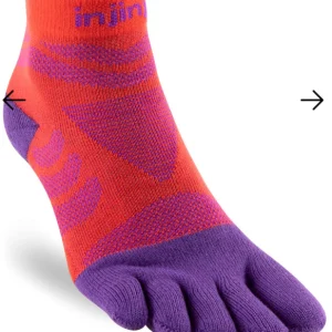 INJINJI Calcetines WOMEN'S RUN TECHNICAL MINI-CREW (Razzmatazz)