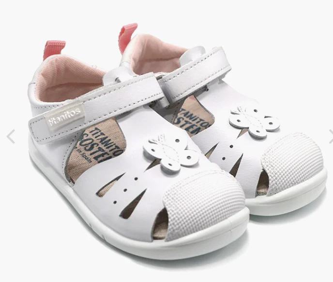 Titanitos sandalias respetuosas B500 Deka Blanco - Imagen 4