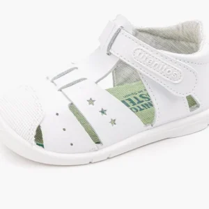 Titanitos sandalias respetuosas B500 Fabi blanco