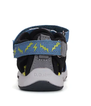 DDStep Sandalias Agua niños negro-azul G065-51748B – Ligeras, Antideslizantes, Secado Rapido - Imagen 4