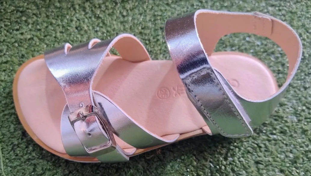 Sandalias respetuosas peques Coqueflex 15533 Chicago Icaro plata - Imagen 4