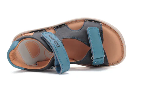 DD Step sandalias barefoot en piel Royal Blue G076-51995 (EU 26-37) - Imagen 5