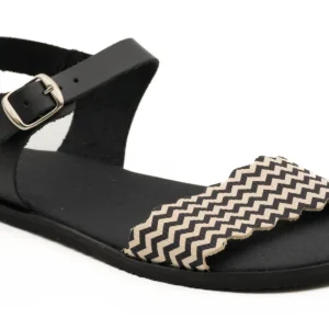 Flexinens sandalias barefoot respetuosas - Arrow/Black