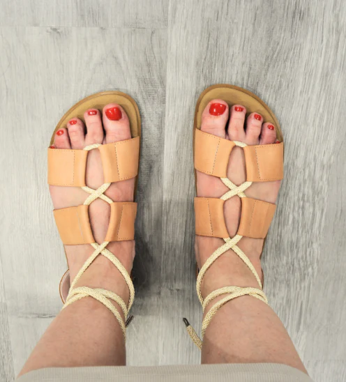 Babylobitos sandalias barefoot Moka Mapis (suela 1 cm) - Imagen 3