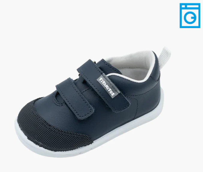 Titanitos deportivas respetuosas navy Orso B500 piel lavable - Imagen 2