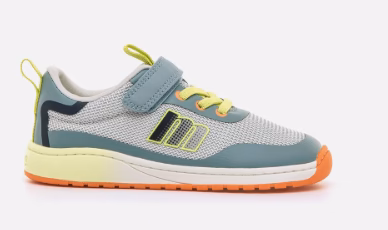 Mustang Free Viglo deportivas barefoot niño gris y fluor Ref. 49370 - Imagen 2