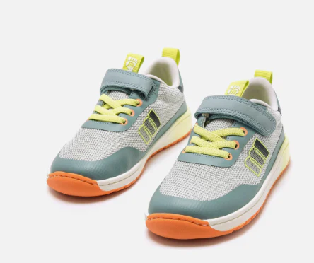 Mustang Free Viglo deportivas barefoot niño gris y fluor Ref. 49370 - Imagen 3