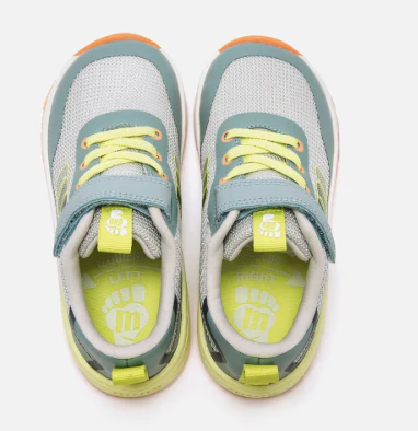 Mustang Free Viglo deportivas barefoot niño gris y fluor Ref. 49370 - Imagen 5