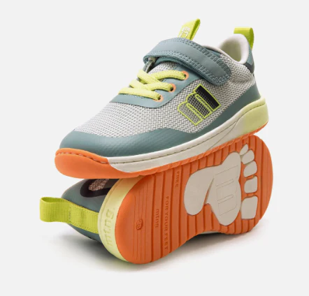 Mustang Free Viglo deportivas barefoot niño gris y fluor Ref. 49370 - Imagen 7