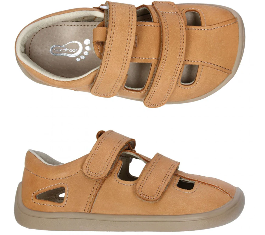 Sandalias Bar3foot Elf mostaza