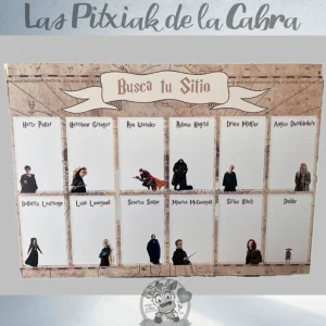 Seating Harry Potter Personajes